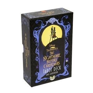 Disney Tim Burton's The Nightmare Before Christmas Tarot Deck & Guidebook,SEALED
